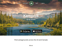 Tablet Screenshot of kampnik.com
